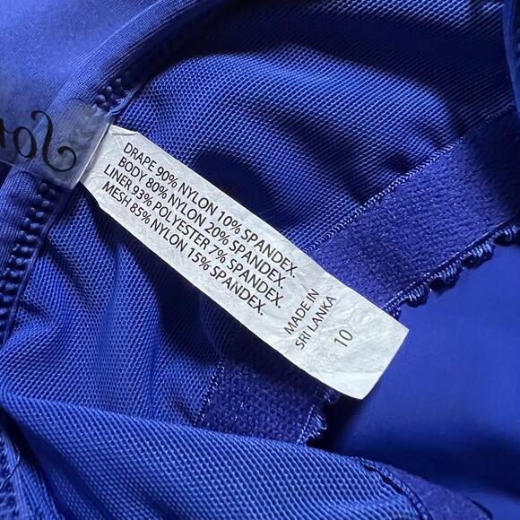 Soma Sleeveless Tiered Layered Handkerchief Hem Tankini Size 10 Vacation Resort - Picture 5 of 9